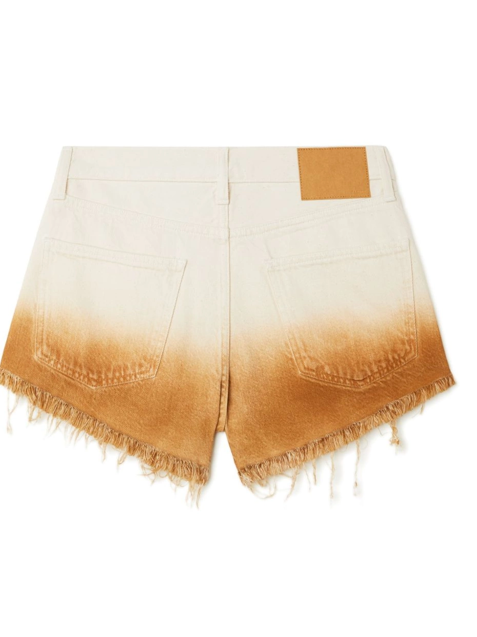 Cheap denim Hues Women Alanui Bright gradient shorts 0821